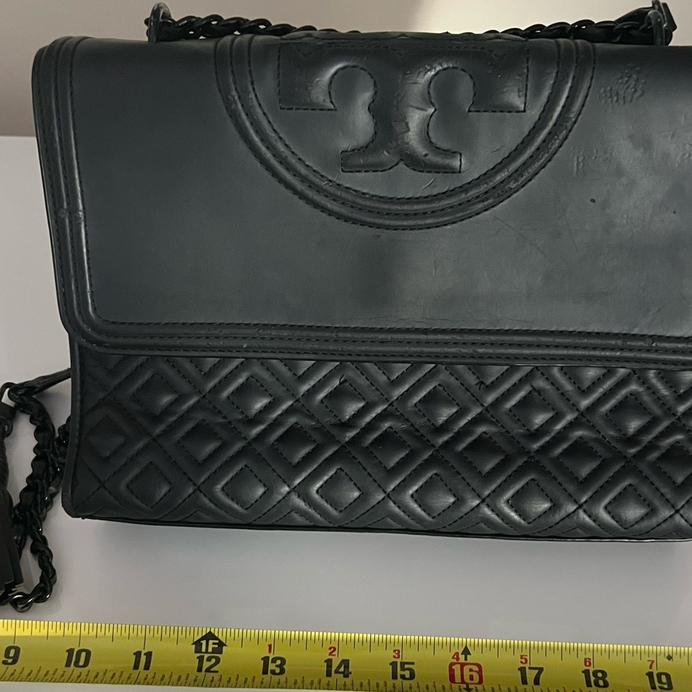 Tory Burch Black Quilted Shoulder Bag
